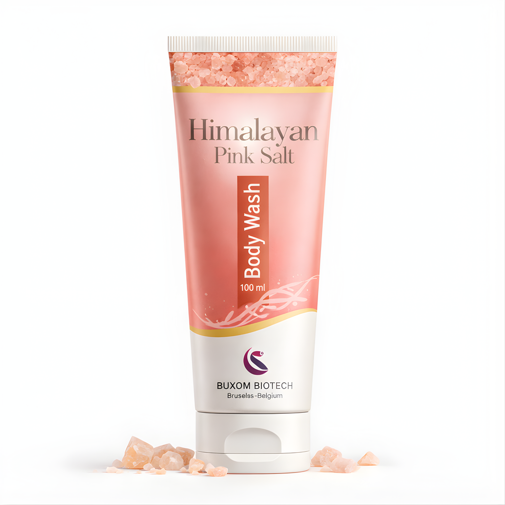 Himalayan Pink Salt Body Wash | Nourishing Essential Oils | Relaxing Lather | ISO Certified — 100ml