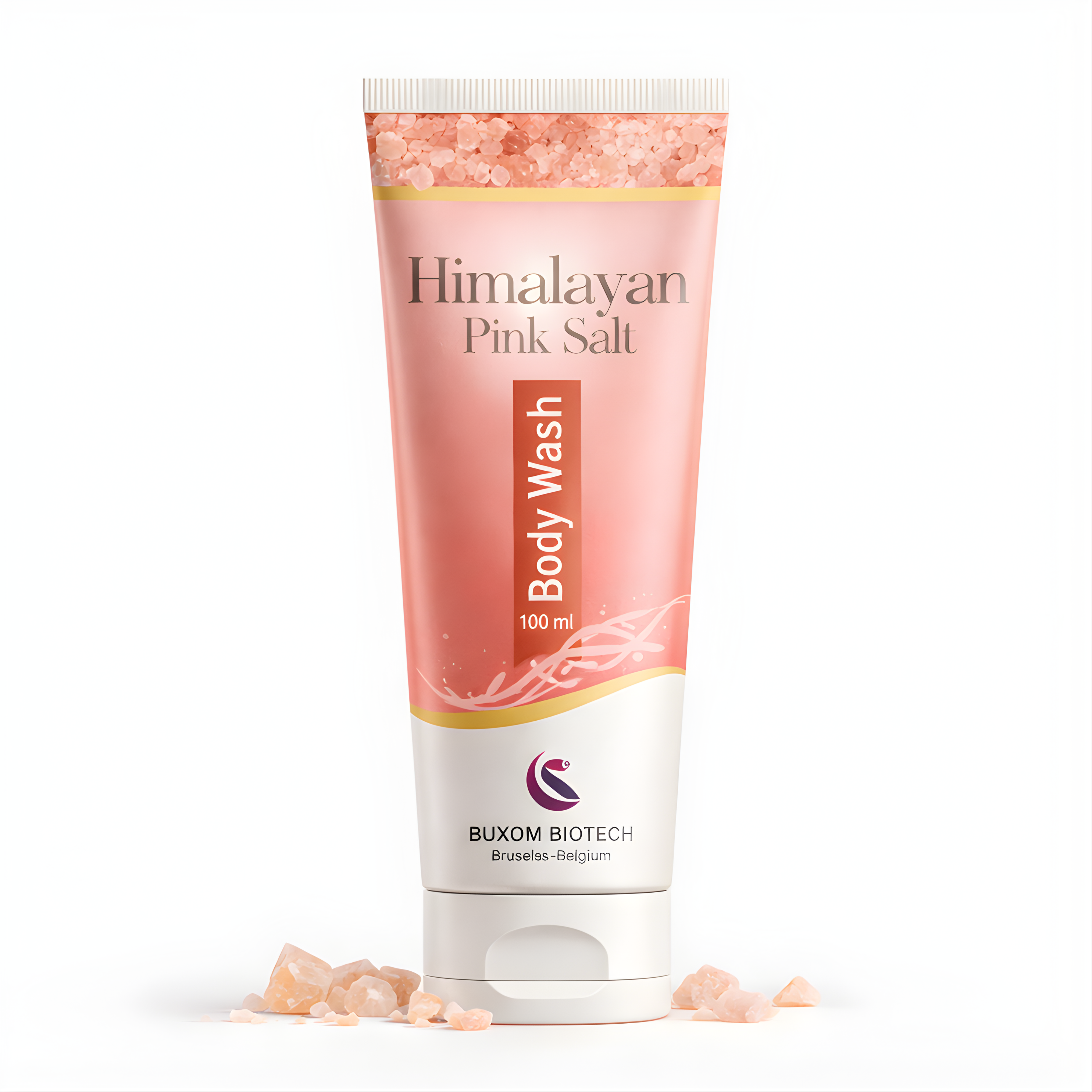 Himalayan Pink Salt Body Wash | Nourishing Essential Oils | Relaxing Lather | ISO Certified — 100ml