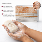 Himalayan Salt Soap | Tea Tree Oil Extract | Anti-Acne | Chemical Free - 90g
