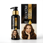 Buxom Hair Oil | Multi-Oil Nourishing Complex | Retinyl Palmitate + Rosemary | Anti-Hair Fall — 90ml