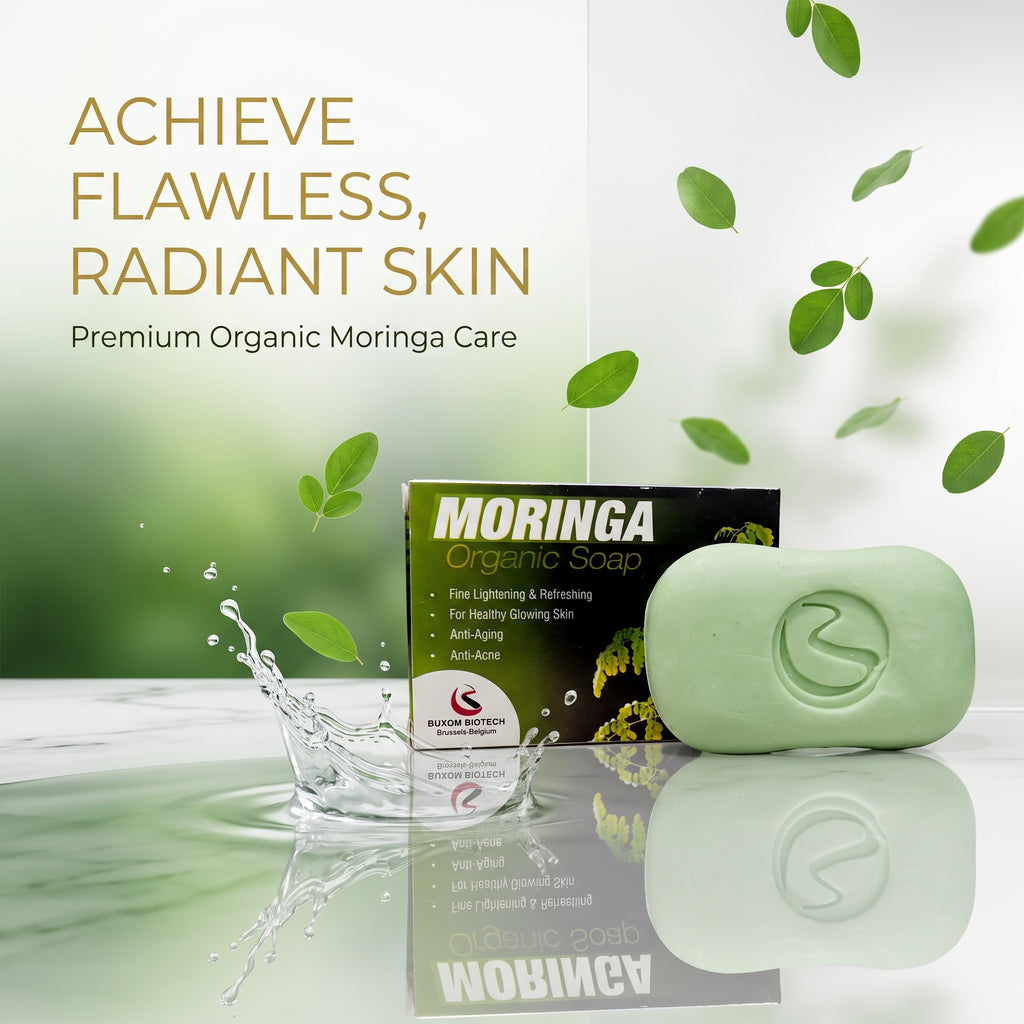 Moringa Organic Soap | Nourishing & Refreshing Bath Bar