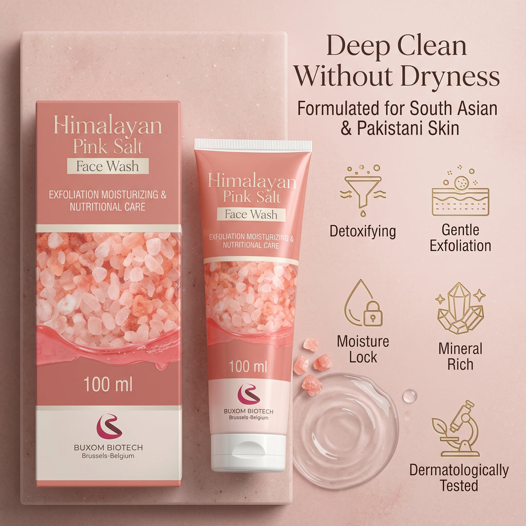 Himalayan Salt Ritual Bundle | Face Wash + Body Wash + Soap | 84+ Minerals, Halal Certified
