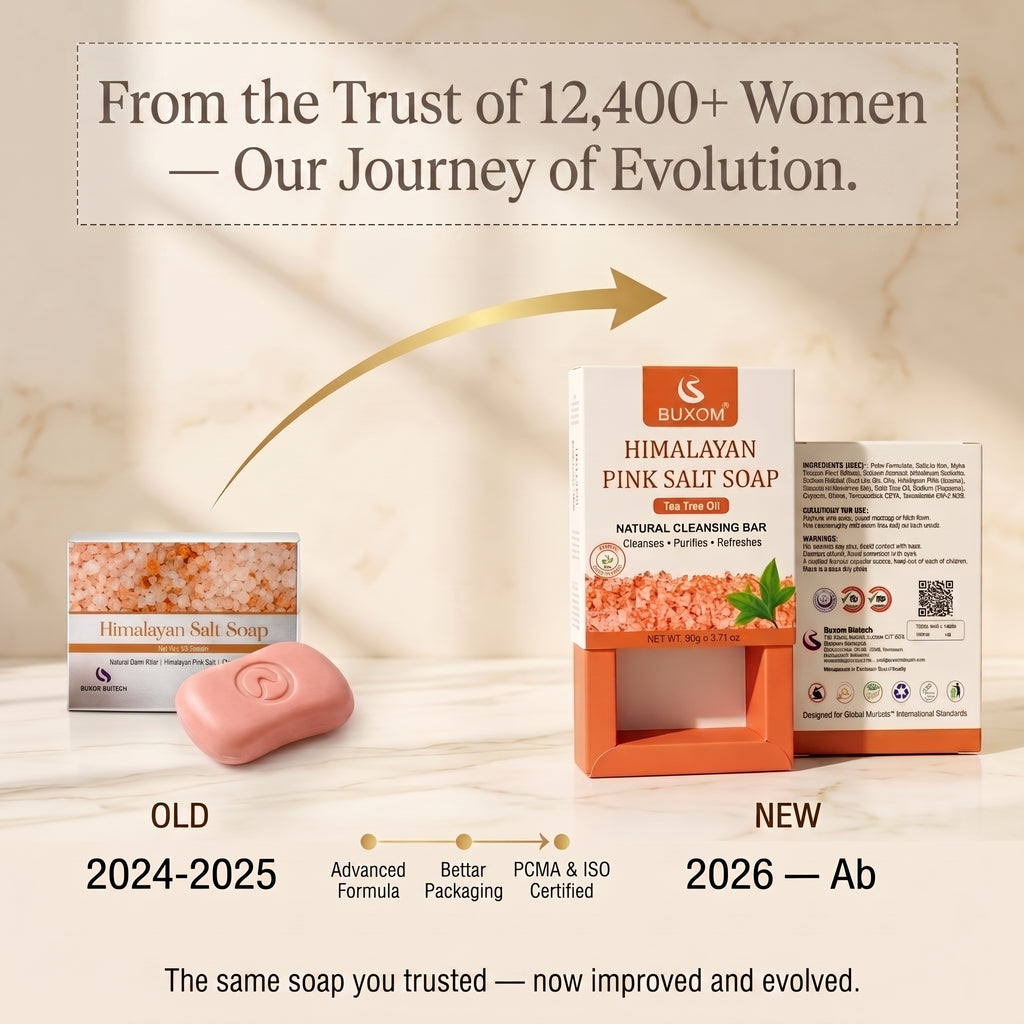 Himalayan Salt Soap | Tea Tree Oil Extract | Anti-Acne | Chemical Free - 90g