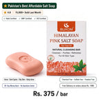 Himalayan Salt Soap | Tea Tree Oil Extract | Anti-Acne | Chemical Free - 90g